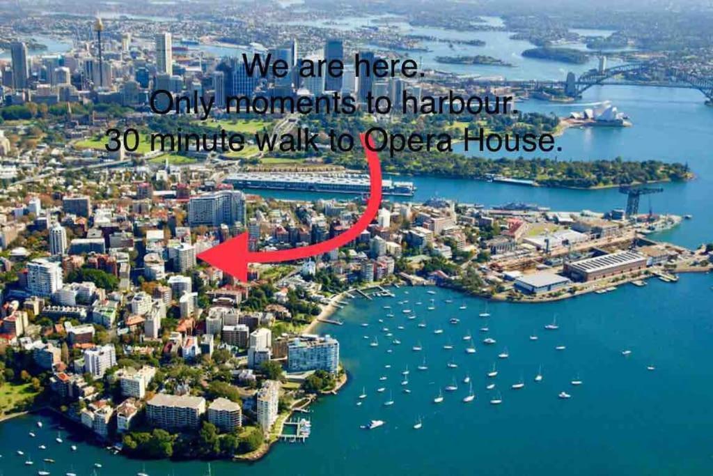 Harbourside Style, 2 Bed, A/C, Pool -Elizabeth Bay Sidney Exterior foto